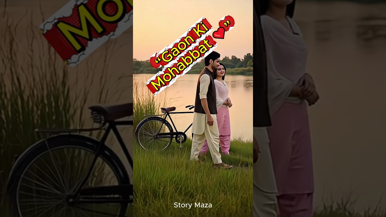 Nadi Ke Kinare Mohabbat ❤️ | Beautiful Village Love Story | Urdu Hindi Romantic Short