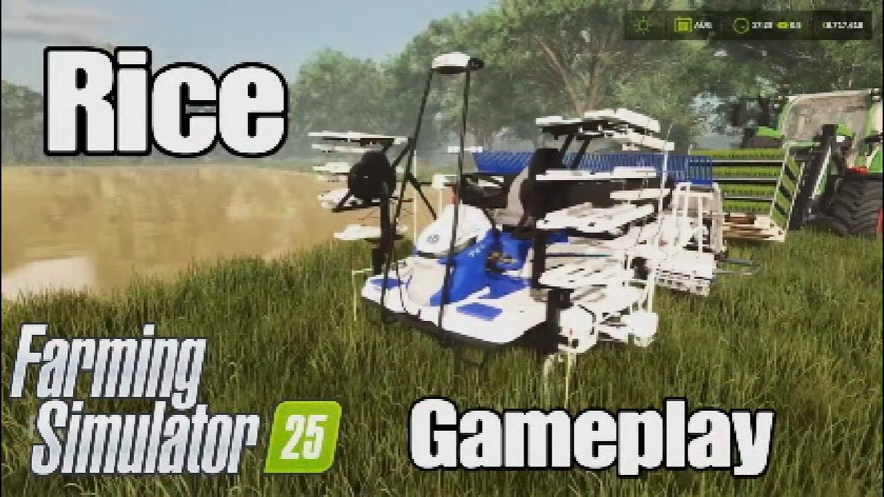 Get Ready To Plant Some Rice! Farming Simulator 25 Gameplay Revealed