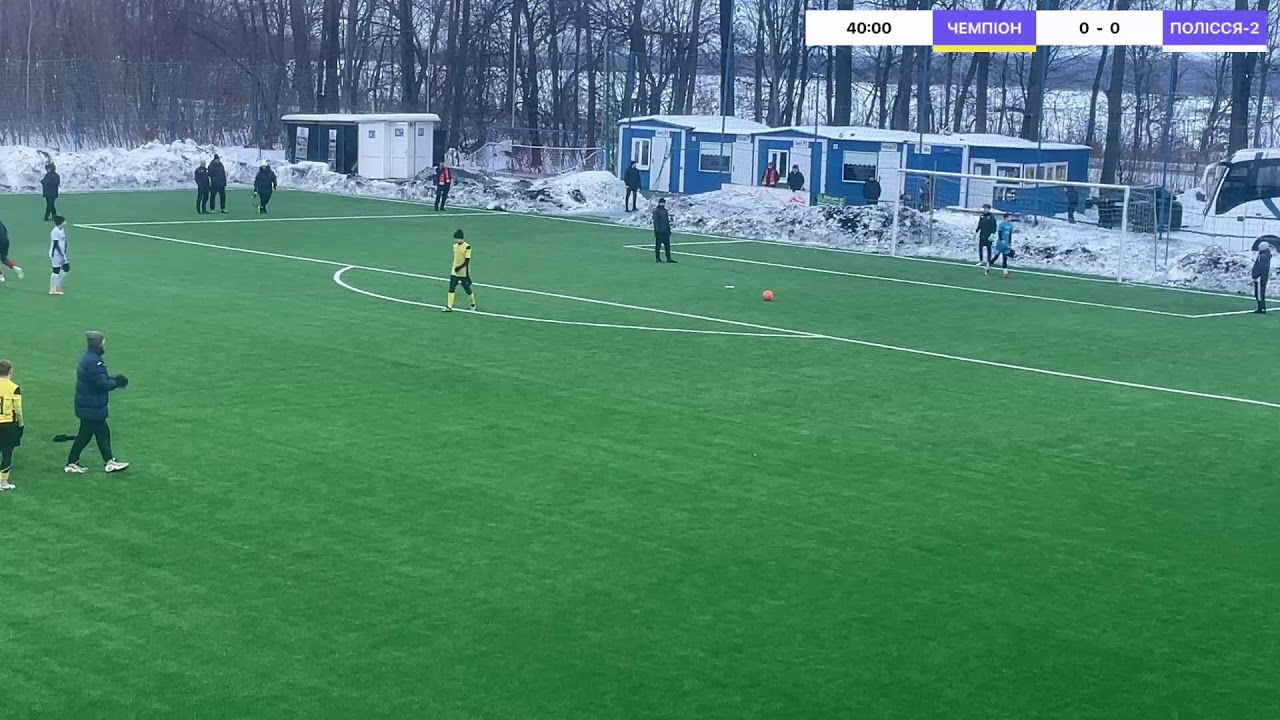 Morshyn winter cup 2026 U-15 Матч за 3-4 місце 15.01 ЧЕМПІОН VS ПОЛІССЯ-2