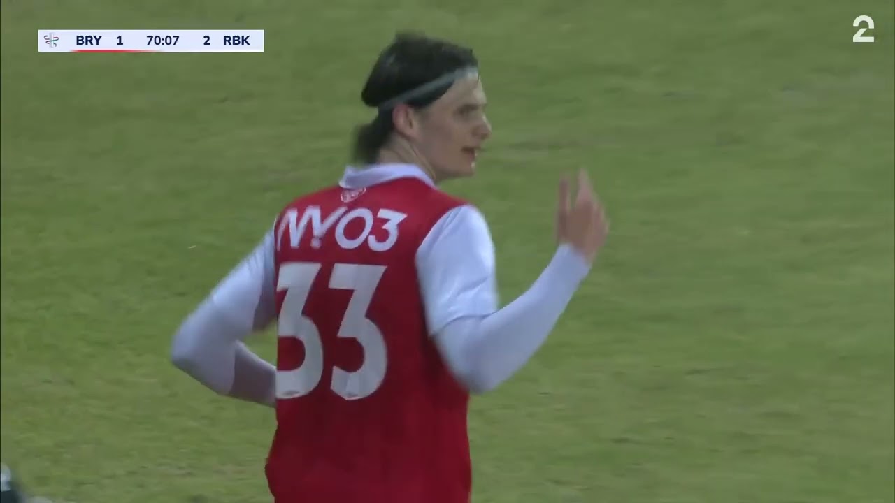 Bryne 4 - 2 Rosenborg - Høydepunkter