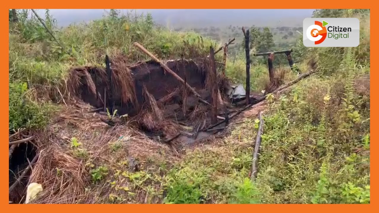 Citizen TV's Seth Olale comes face to face with what used to be M-23 rebels territory eastern DRC