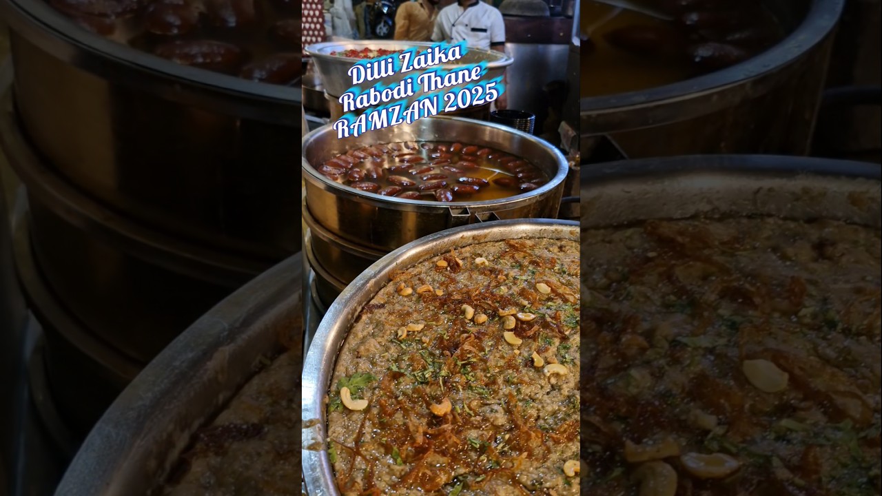 ramzan 2025 dilli zaika rabodi thane 🍚🍛 // ramadan 2025 rabodi 🍧 #ytshortsindia #ramzan2025 #rabodi
