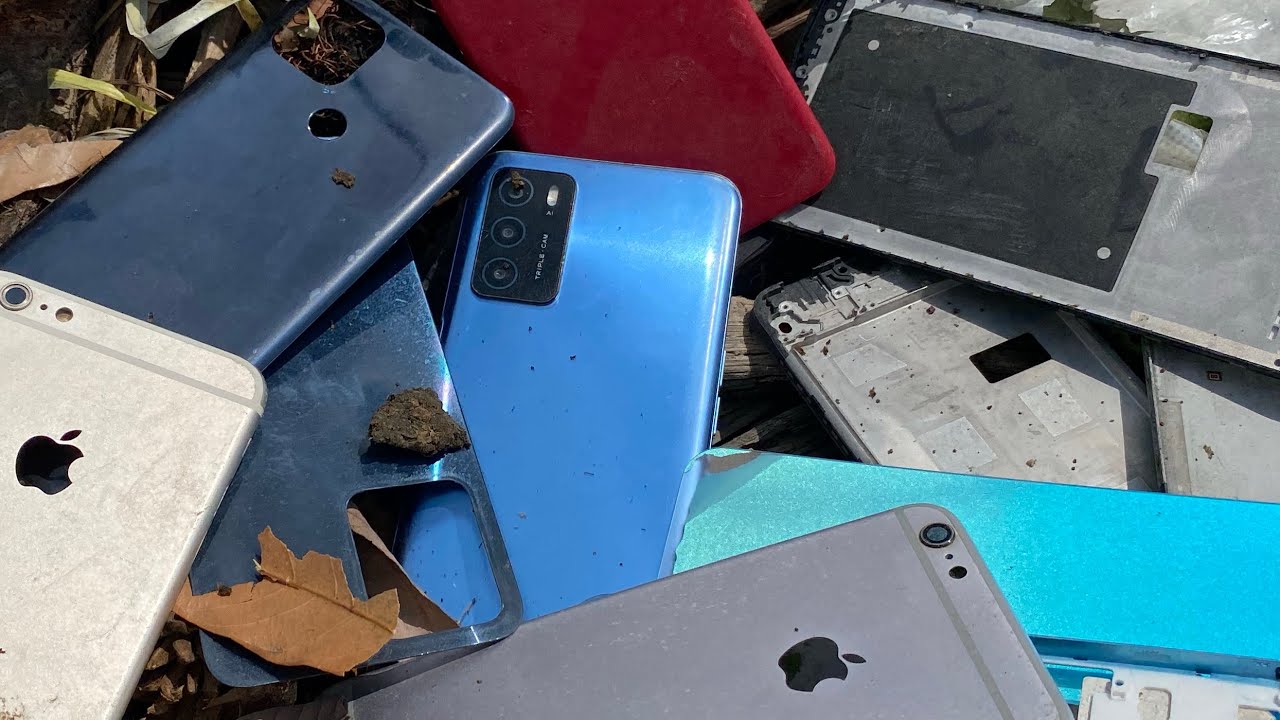 Restoring cracked phone huawei mate9 _ cell phone restoration./Restoration destroyed phone