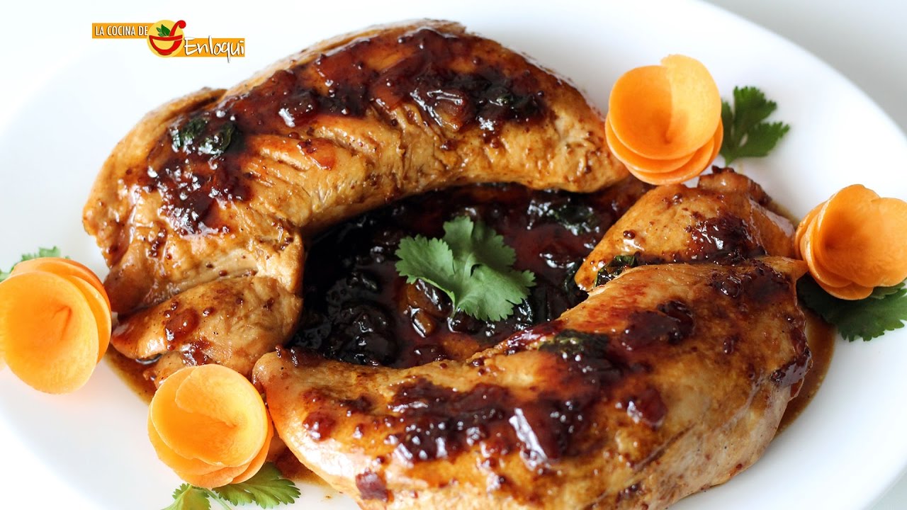Solomillo de pavo con miel y mostaza | La Cocina de Enloqui