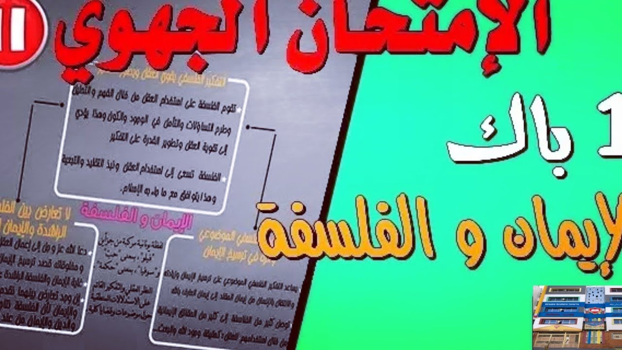 درس الإيمان والفلسفة 1Bac