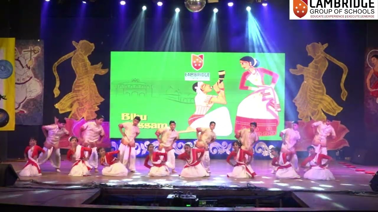 Bihu dance |Class 4 to 6 | Tarang  |Cambridge International School