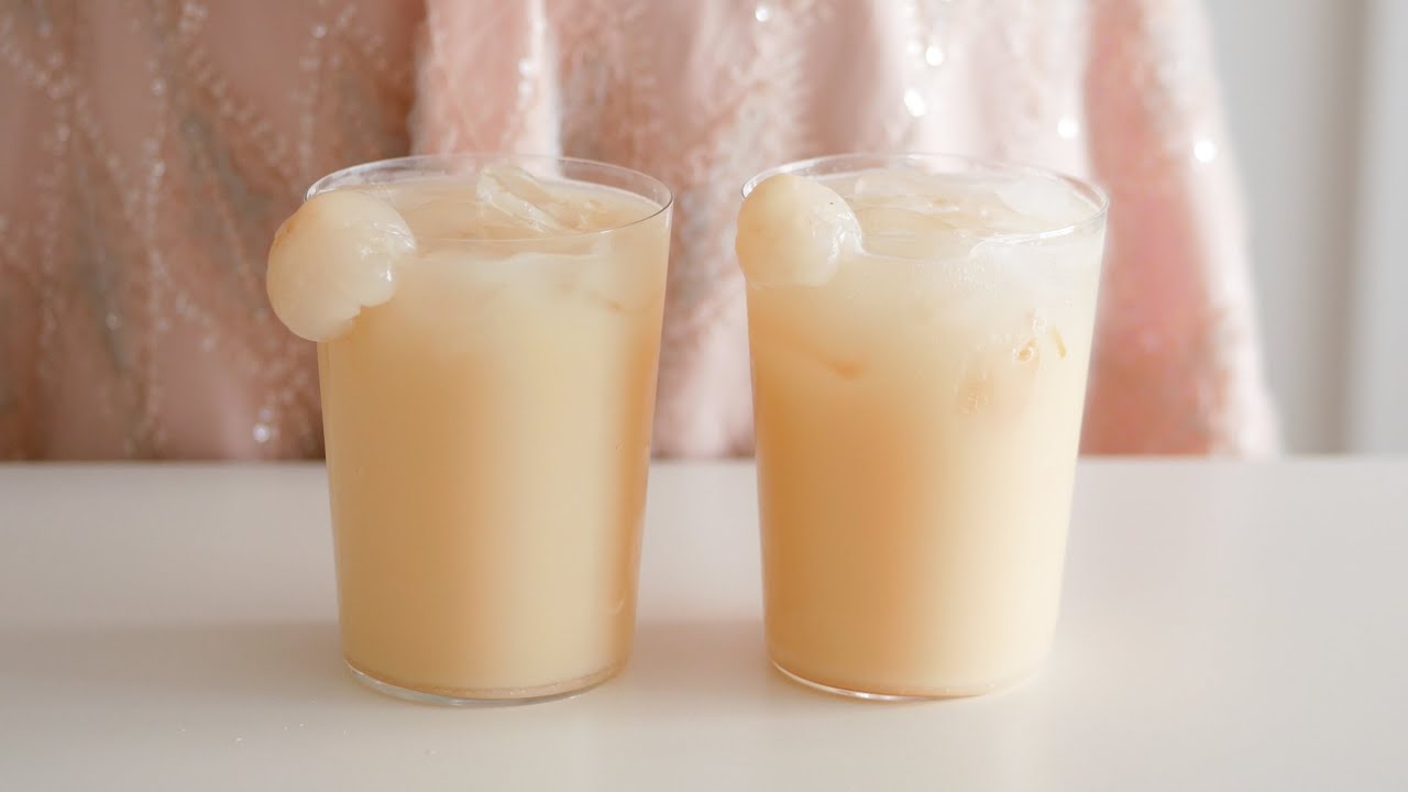 Lychee Yakult Soda