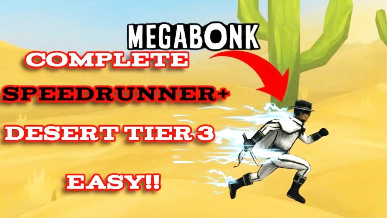 Megabonk - Speedrunner+ Desert Tier 3! 💥🗡️💥
