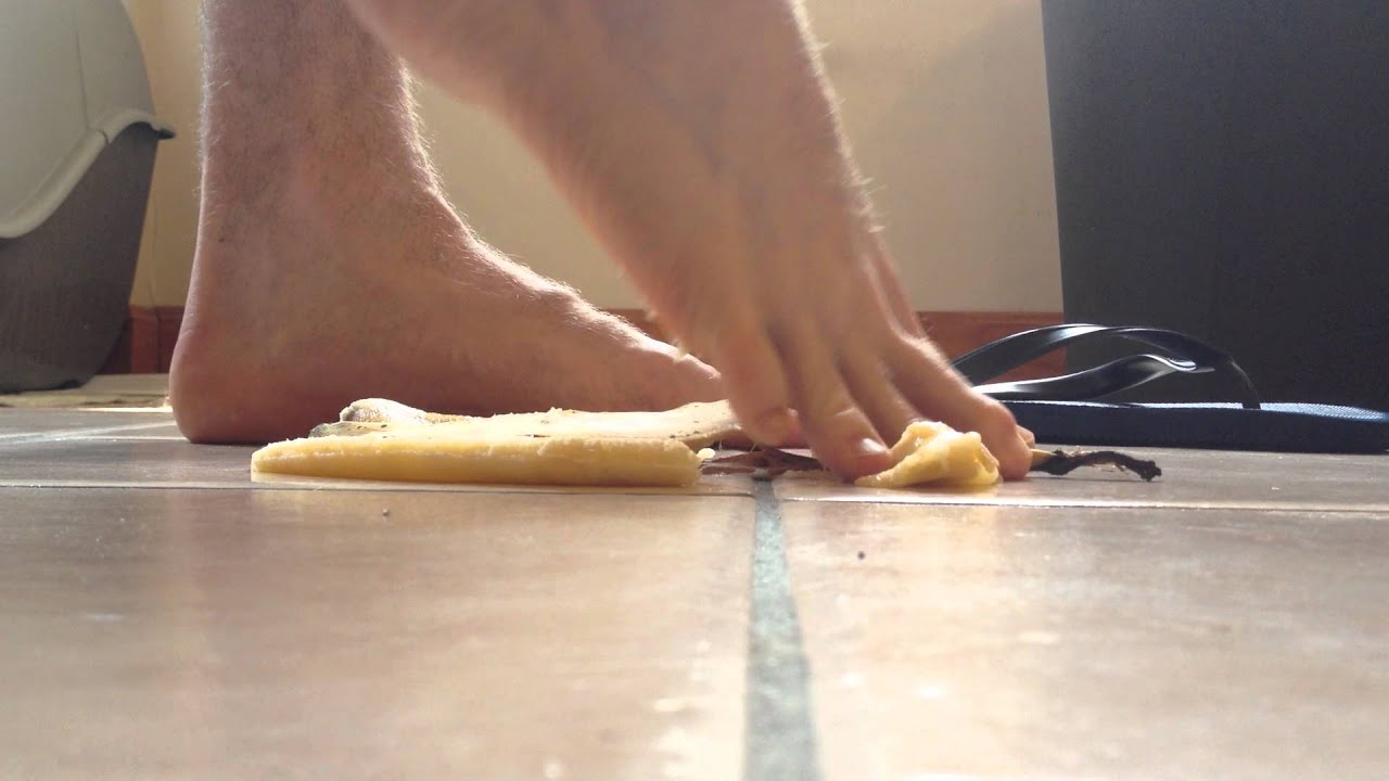 Boy Feet Banana Crush