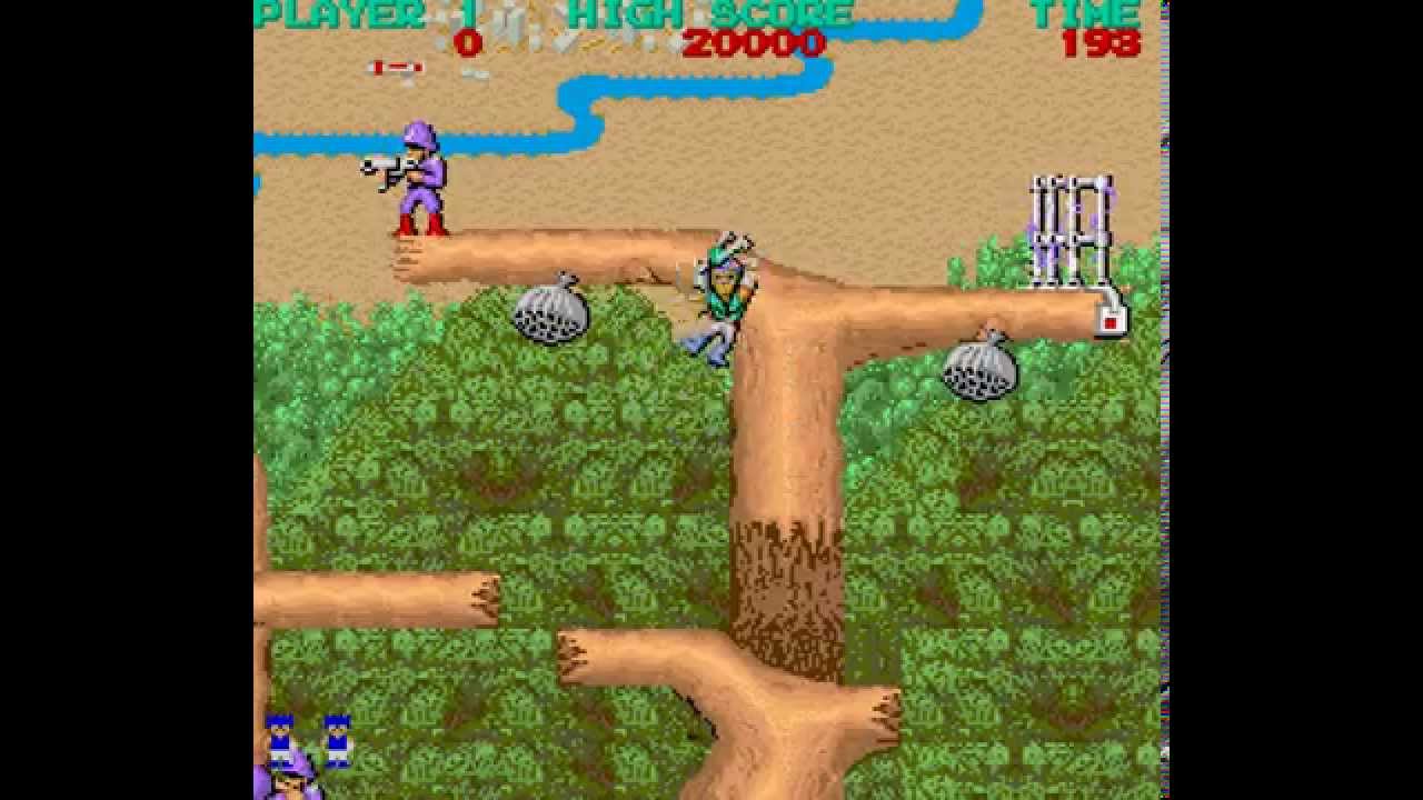 Bionic Commando Longplay (Arcade) [60 FPS]