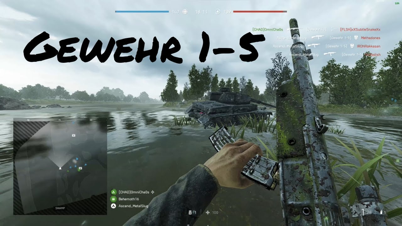 Battlefield 5 | Gewehr 1-5 (63-4) TDM on Twisted Steel