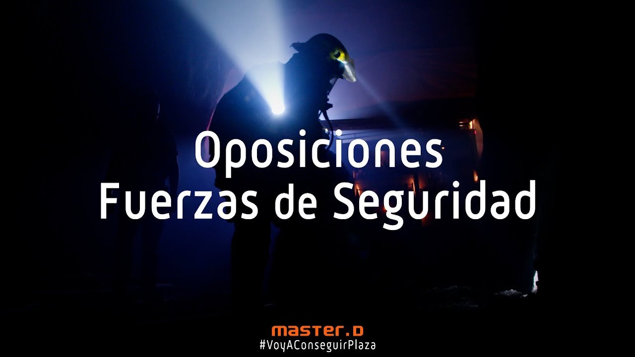Oposiciones FCSE 👮&zwj;♂️👨&zwj;🚒 &iexcl;Oposita con MasterD!