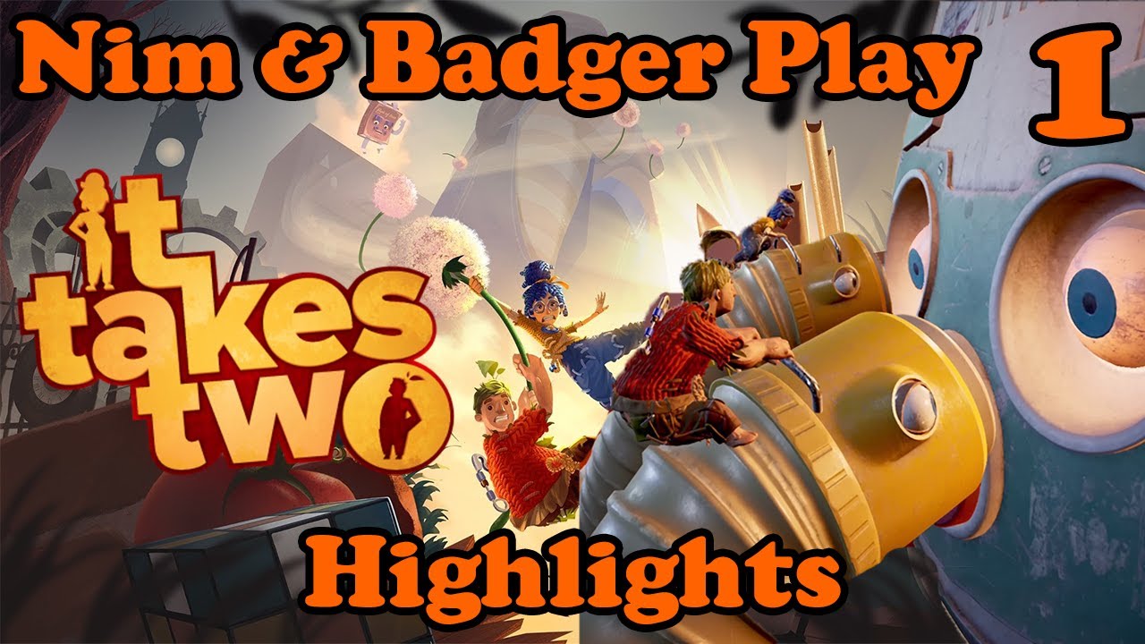 Nim and Badger Play | It Takes Two | Part 1
