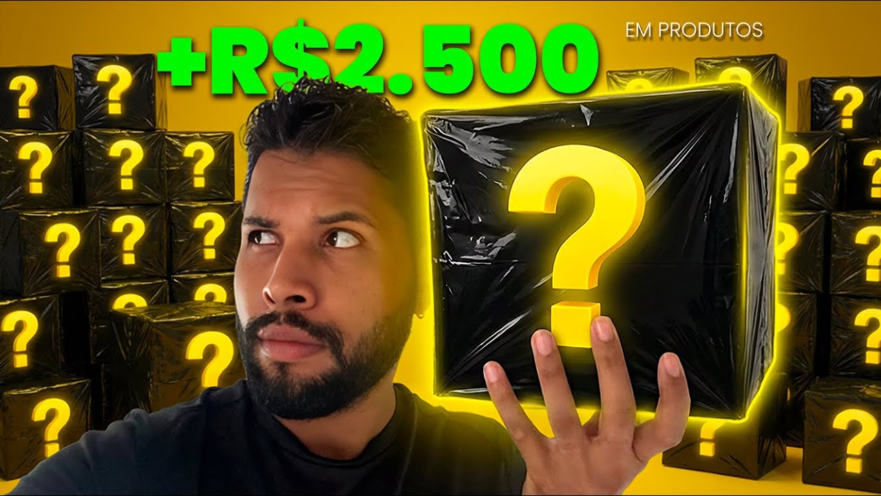 Gastei R$390 e Lucrei + R$2.500 com Pacotes Misteriosos!