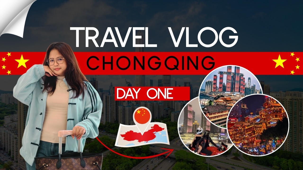 Chongqing 🇨🇳Travel Vlog Day1အရမ်းtrendဖြစ်နေတဲ့တရုတ်ချုံချင့်ကိုBudget Groupသွားဖြစ်ခဲ့တဲ့ Vlog Day1