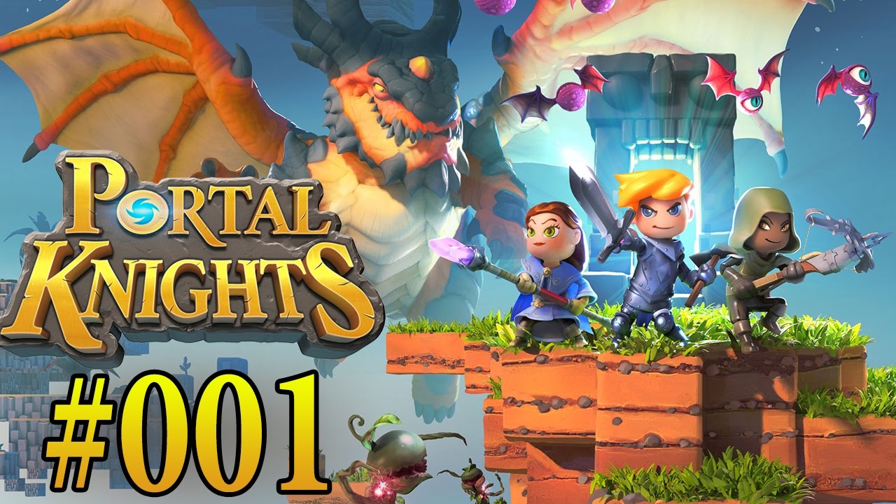 PORTAL KNIGHTS PS4 PART 1 - FINKEN FORT, Grunzer Grünschnabel | Let´s Play Portal Knights Deutsch
