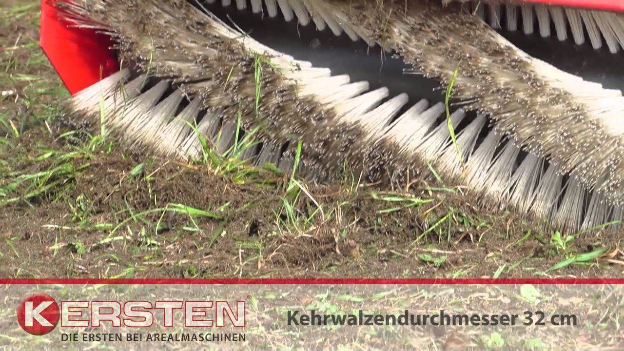 Kersten K-LIne mit Kehrmaschine