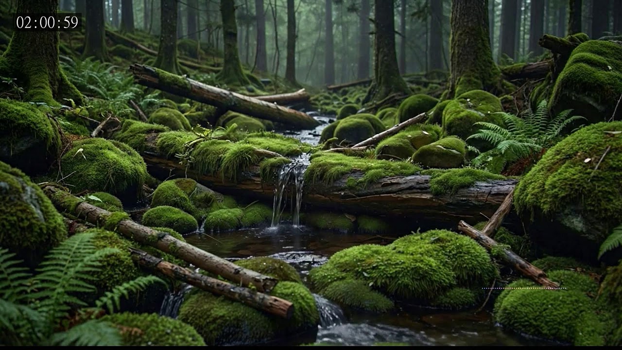 Peaceful Flowing Audio to Slow Down Thoughts and Breathe Again