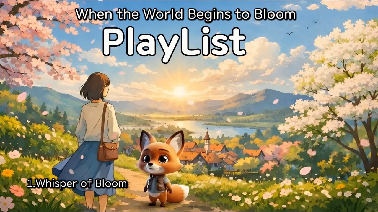 Playlist : Songs from the Softest Spring - Indie, Ballads & K-pop Vibes