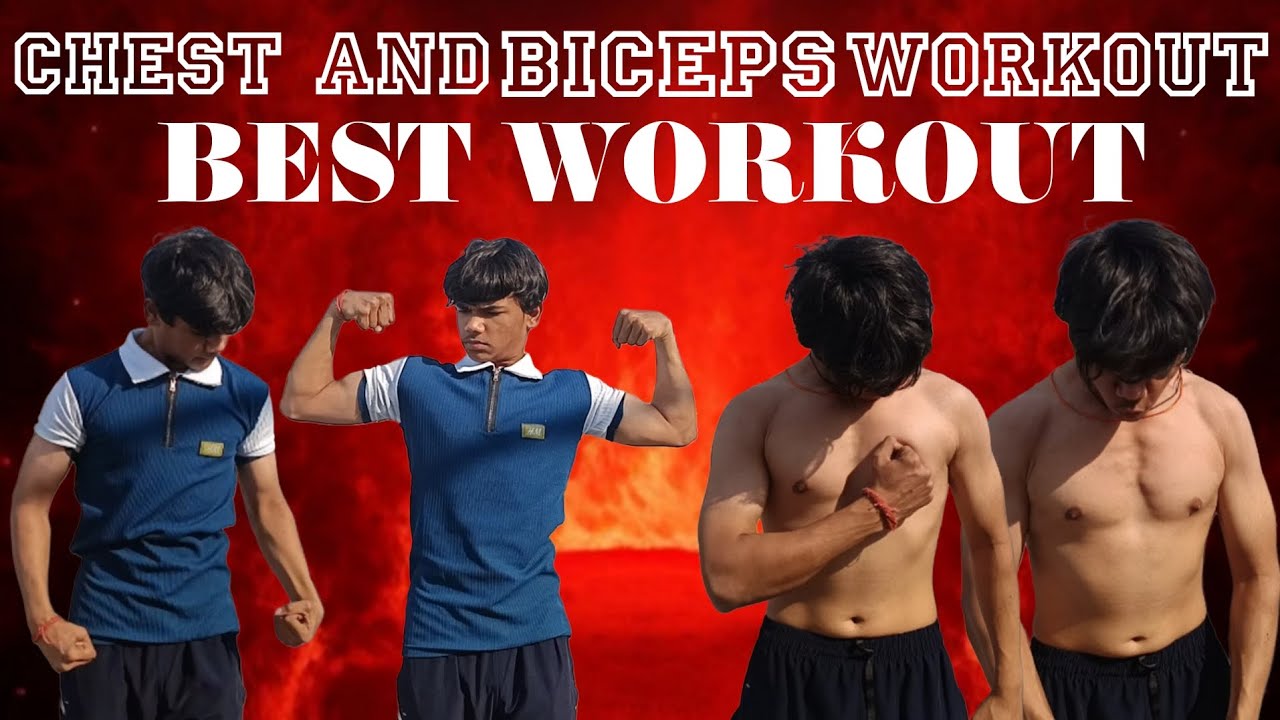 Intense Chest & Biceps Workout 💪 | Push Your Limits