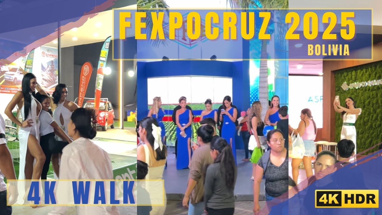 Fexpocruz 4K de noche