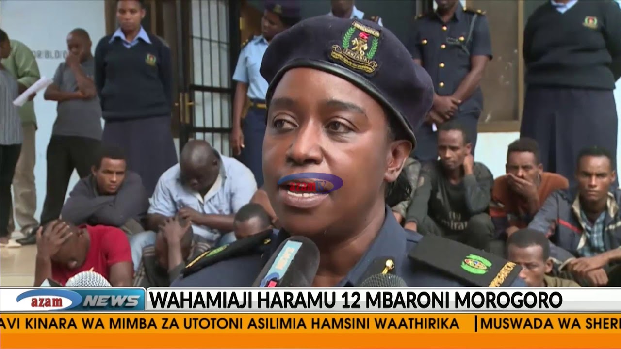 Uhamiaji wanasa wahamiaji haramu 12 pori la Lugono Mvomero