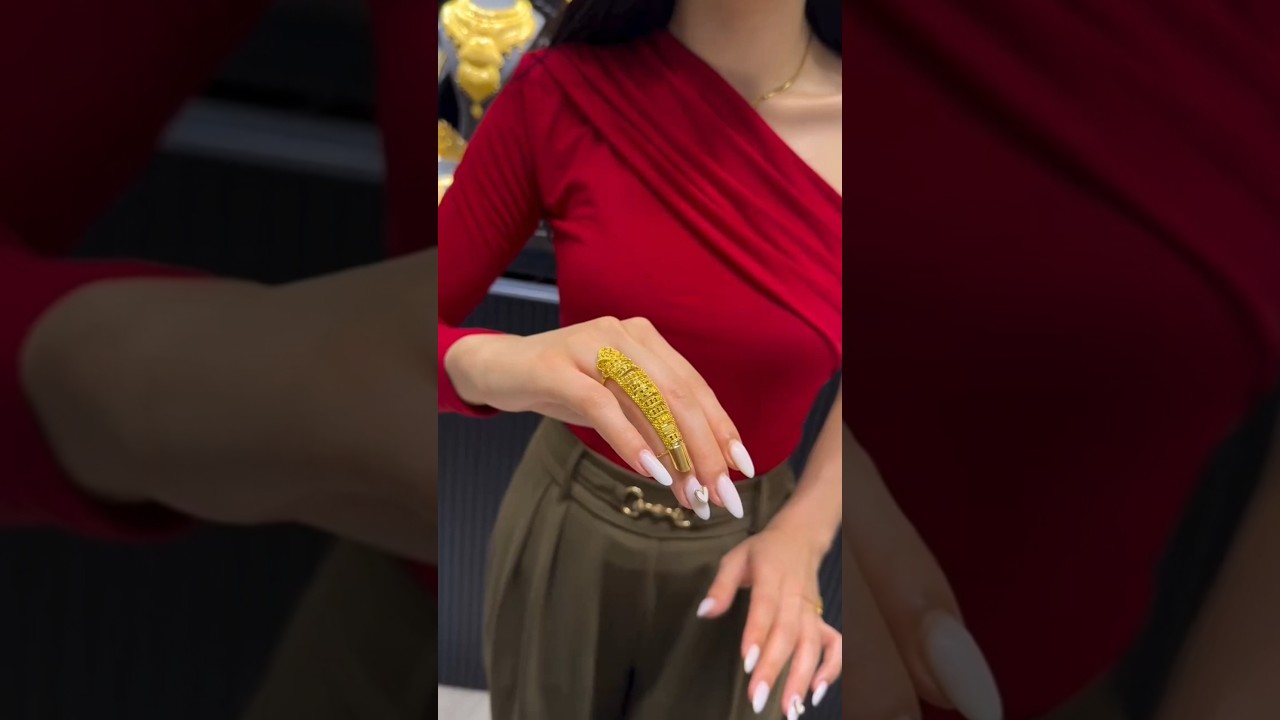 ✨ Full Finger Ring Design | Stylish Gold & Silver Jewellery Trends 2025