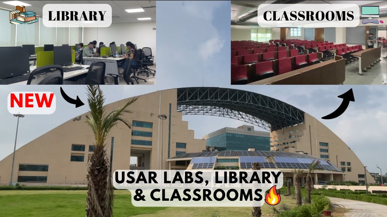 USAR College Infrastructure Tour 2025 | Labs, Classrooms & Library Walkthrough