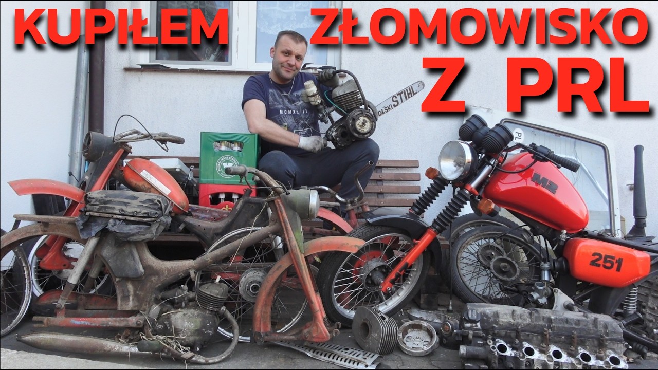 Romet Komar za 200zł - smutny los króla złomowisk z PRL 