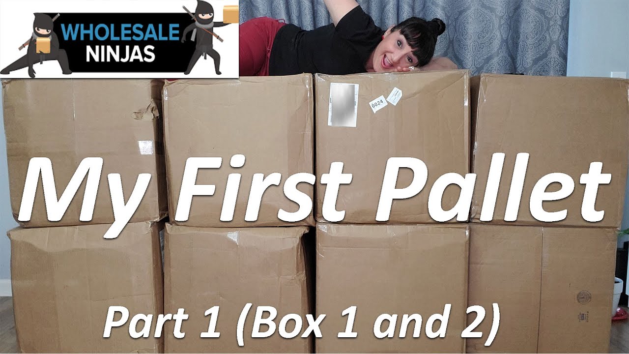 My First Time Buying A Pallet | Drugstore Liquidation | Part One Box 1 and 2 | WholesaleNinjas.com