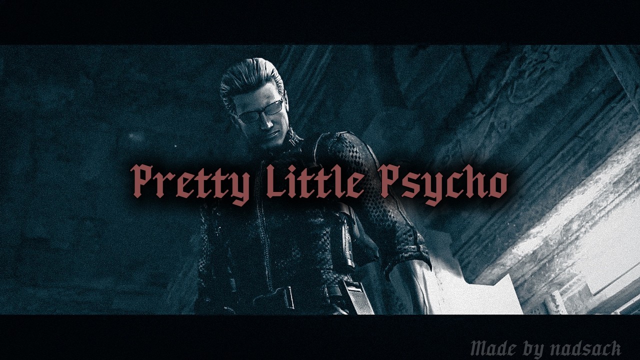 Pretty Little Psycho by Porcelain Black ( Slowed + Reverb ) | Albert Wesker