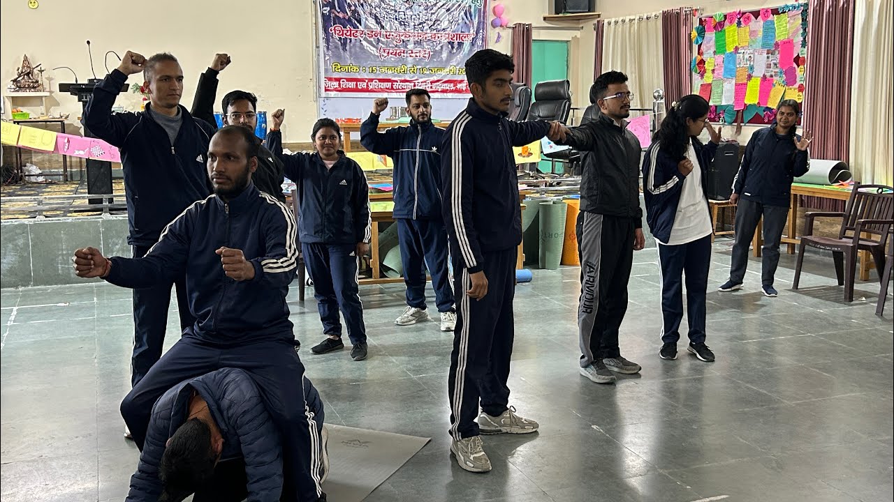 Role play in Theatre in Education - Diet Tehri #deled #workshop #theatre 