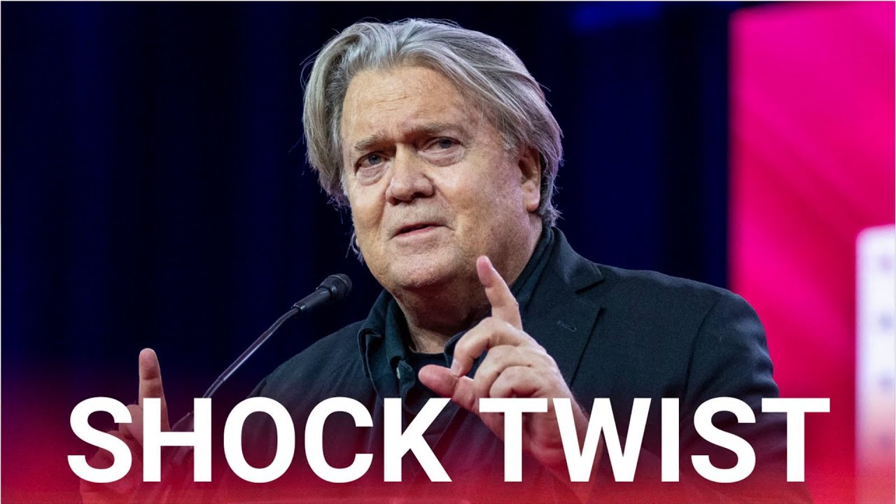 Trump DOJ moves to erase Steve Bannon’s Jan 6 contempt conviction in stunning legal reversal