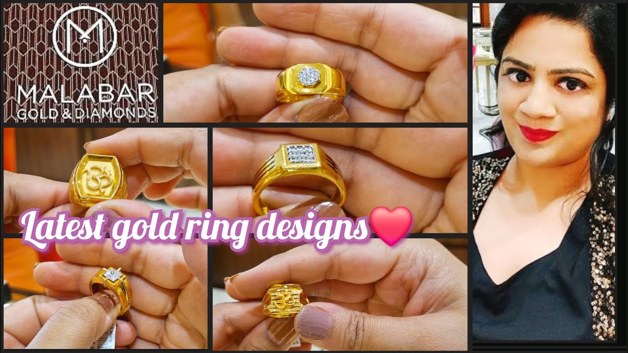 Just wow😍 | Malabar gold rings with price | Malabar ring designs| Malabar light weight gold rings