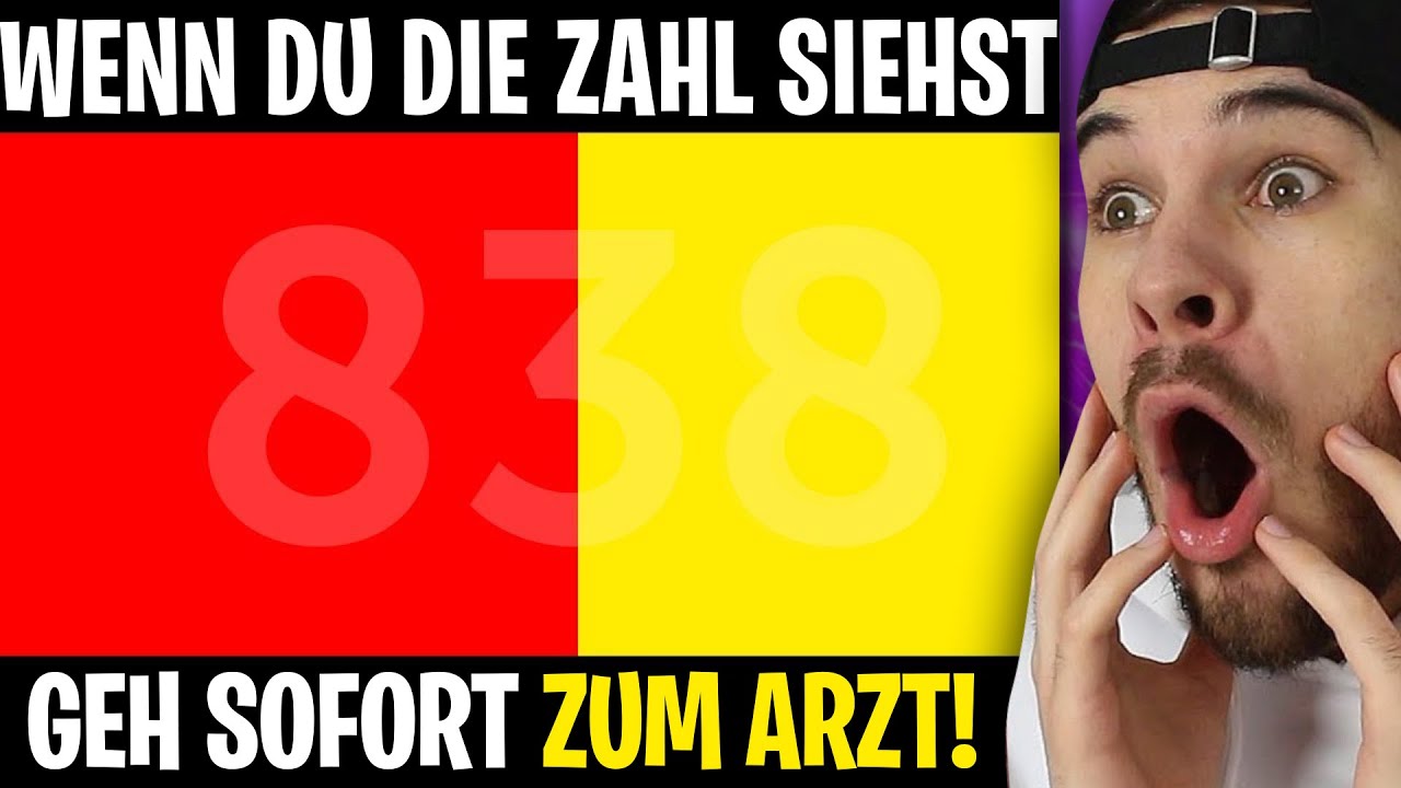 wenn du die Zahl siehst, GEH SOFORT ZUM ARZT!