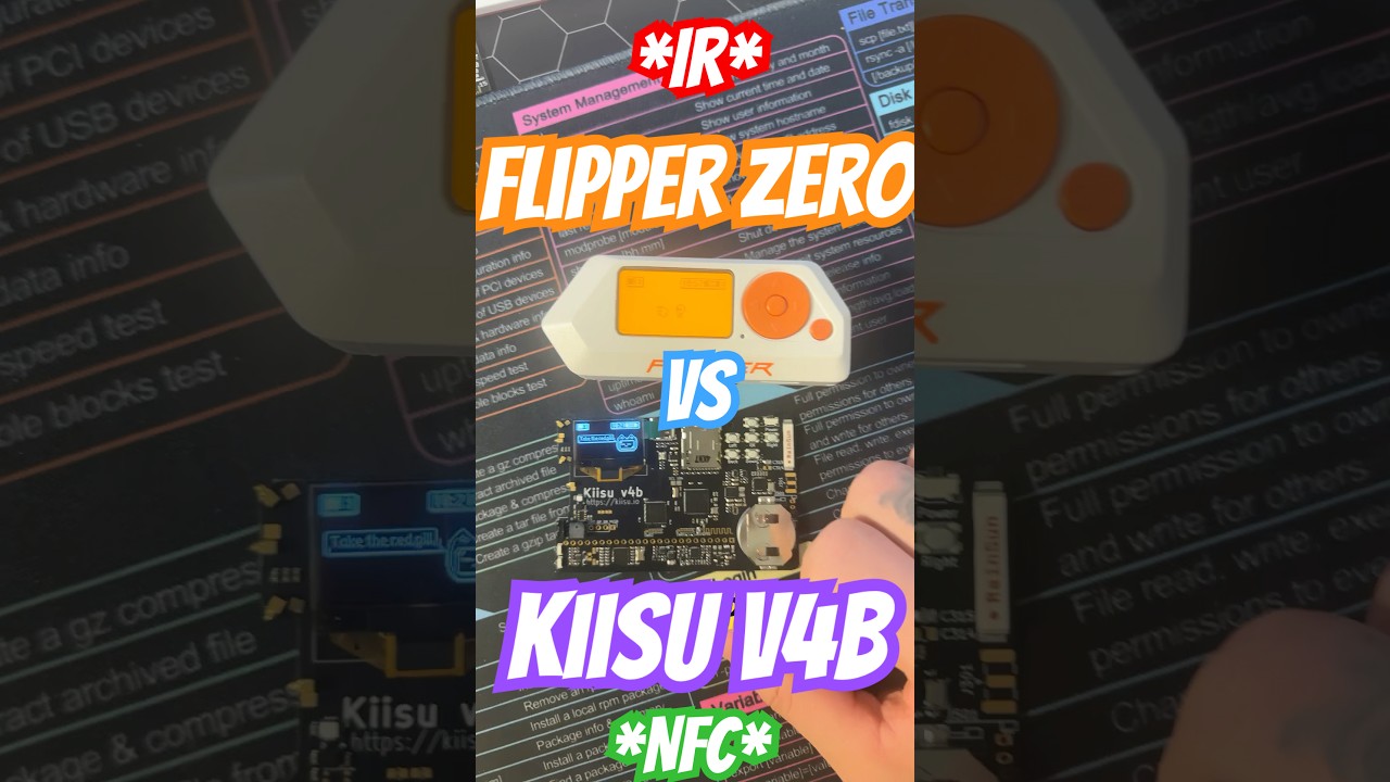 Flipper Zero против Kiisu V4b: NFC и ИК