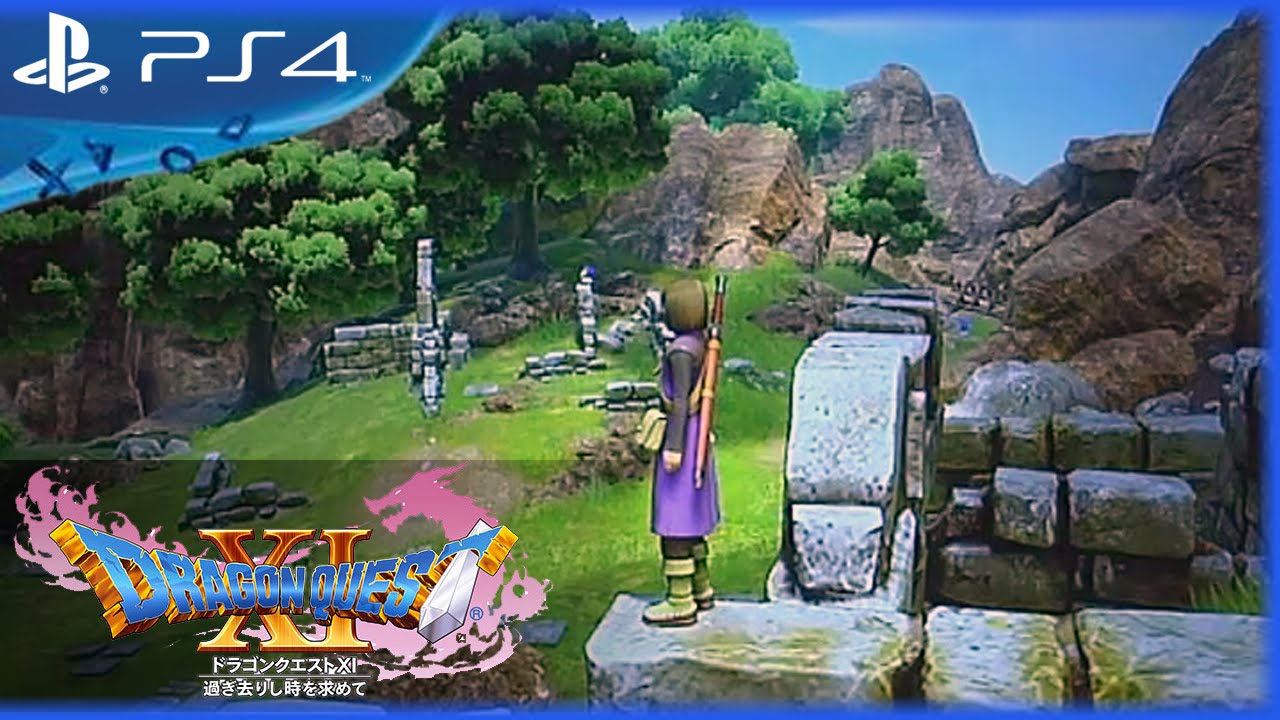 Dragon Quest XI: In Search of Departed Time - Live Gameplay Demo - PS4 [Japanese]