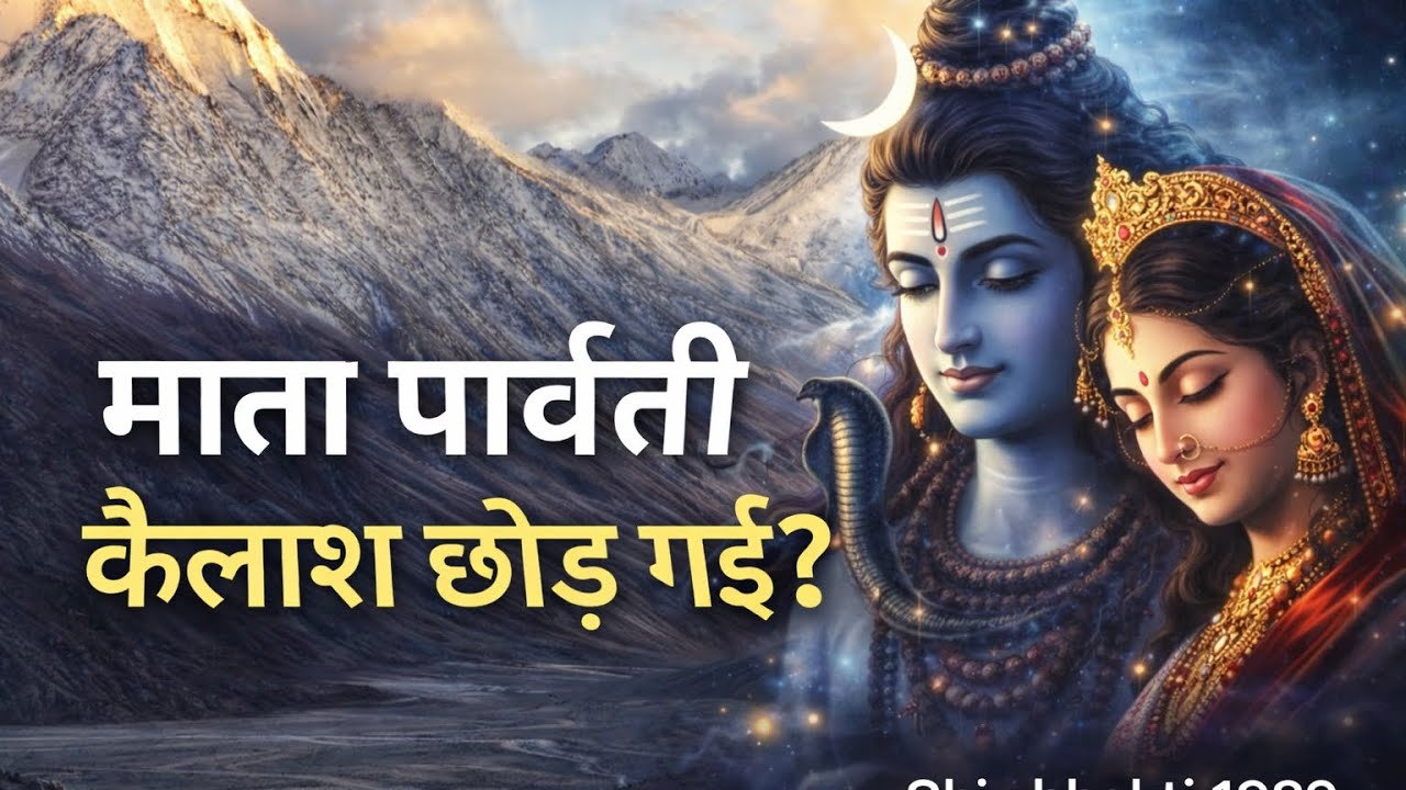 पार्वती ने कैलाश छोड़ने का निर्णय लिया…तो शिव ने किया ऐसा चमत्कार जिसे कोई नहीं भूलेगा!