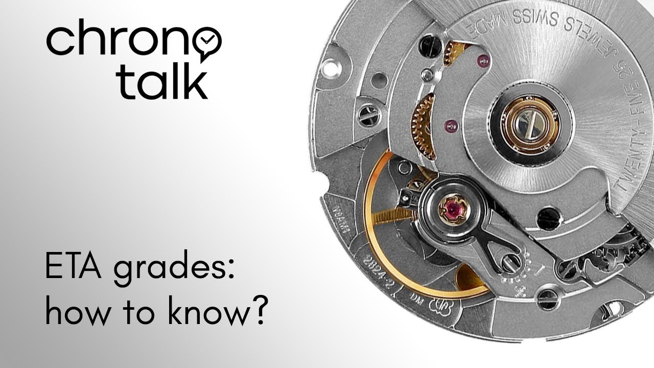 [EN] How to know the grade of an ETA movement?