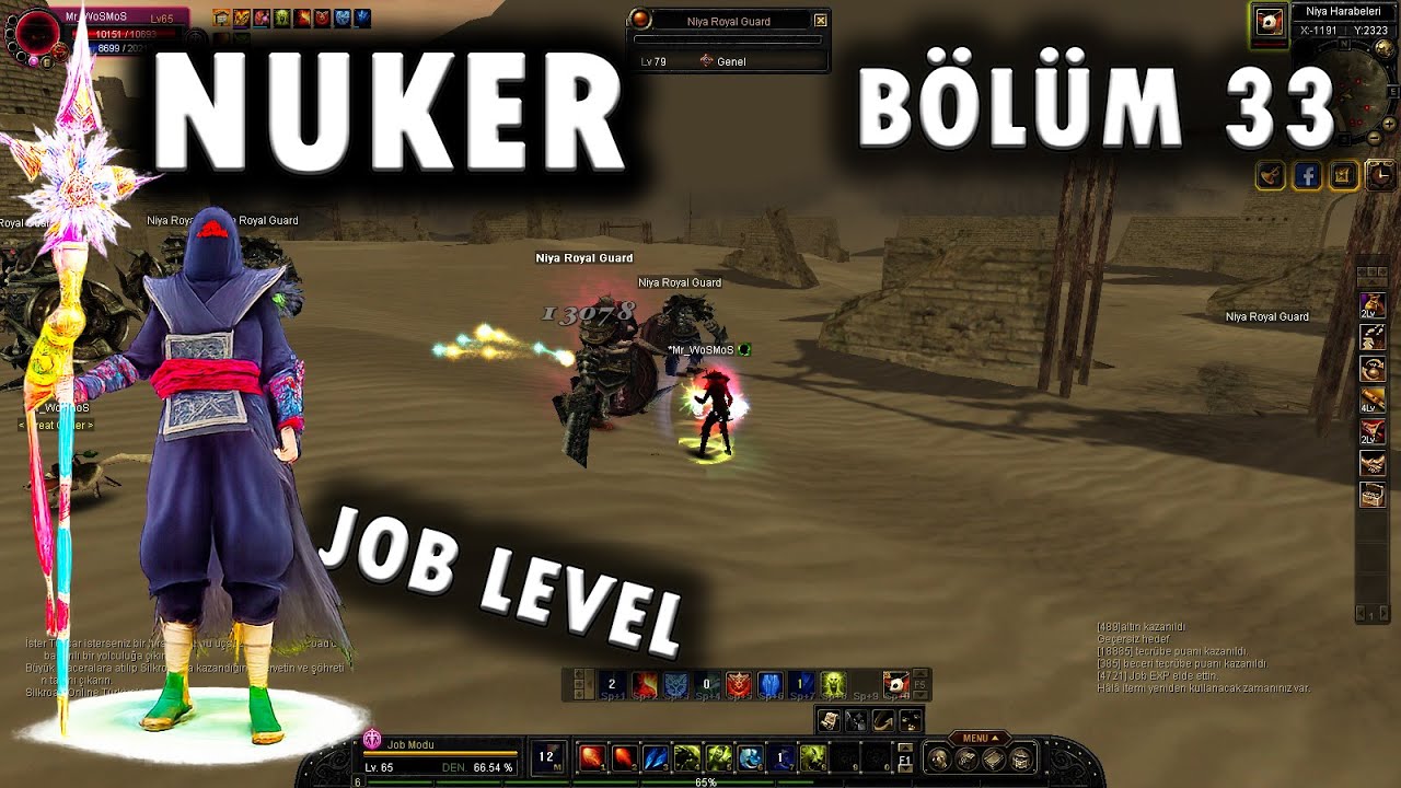 Nuker / Bölüm 33 | TrSro Job Level Kasmaya Devam ! - Nemrut
