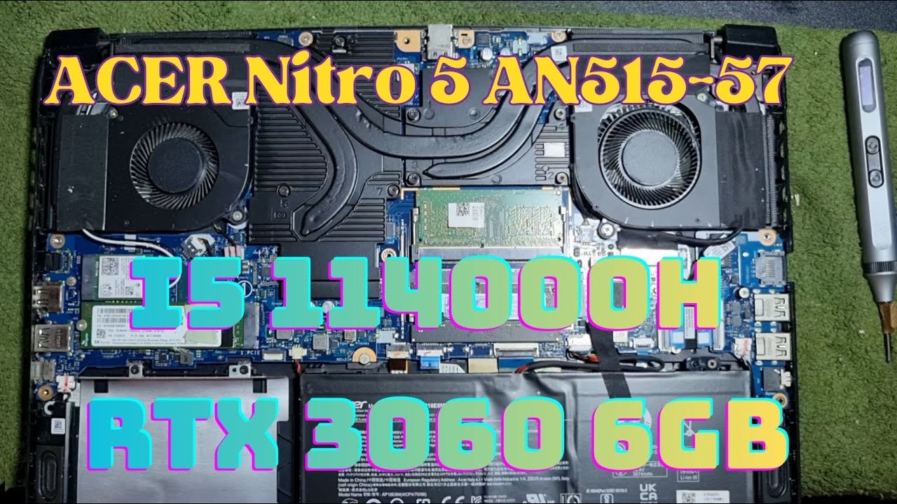 ACER Nitro 5 AN515-57 I5 11400H VGA RTX 3060 6GB