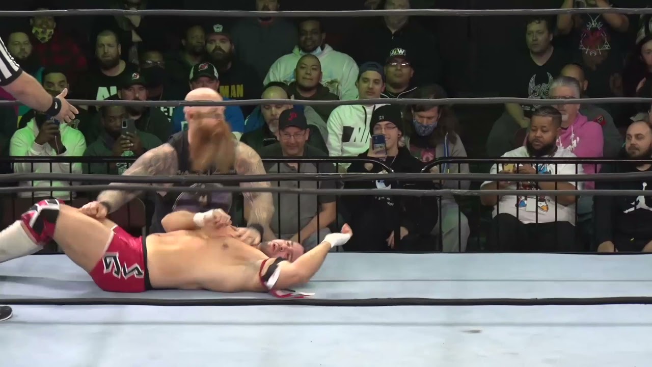 Steve Gibki vows to defeat Erick Redbeard. December 18th 2021 Battleground Championship Wrestling
