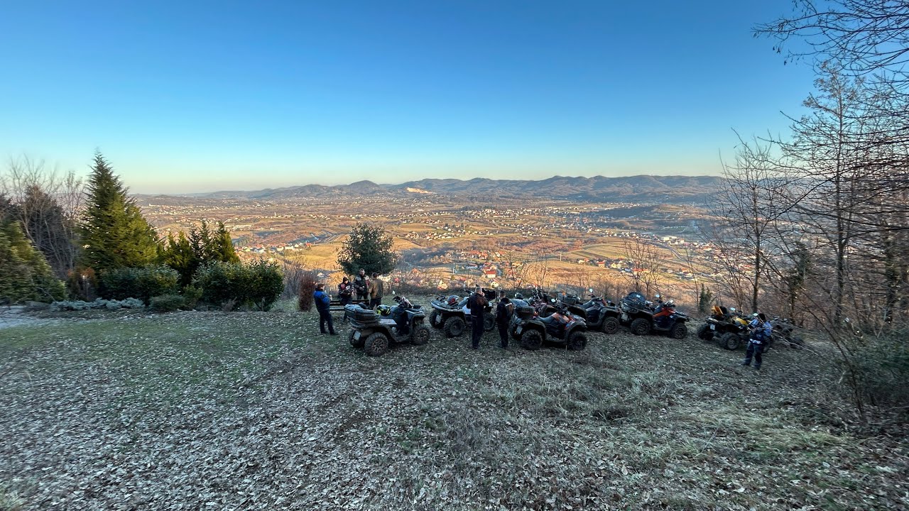 ATV ride Var. Toplice - Pokojec - Milengrad - Grebengrad 28.01.2024.