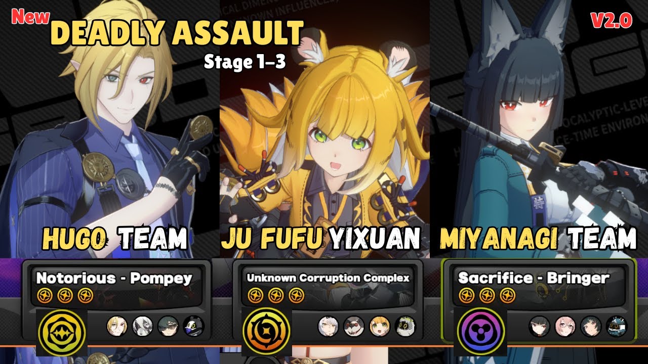 Deadly Assault Hugo Yi Xuan Miyabi | Zenless Zone Zero v2.0