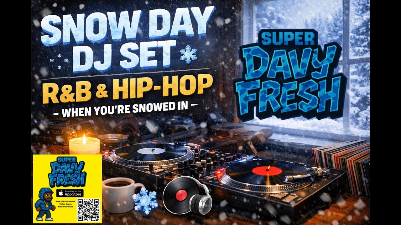 Snow Day DJ Set ❄️ | R&B & Hip-Hop Heat for Cold Days
