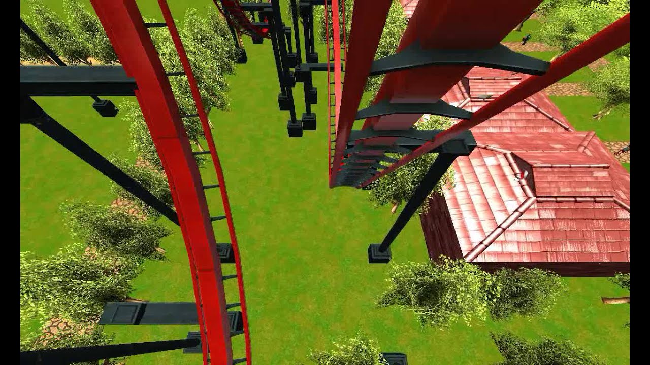 B&M Inverted Coaster RCT3
