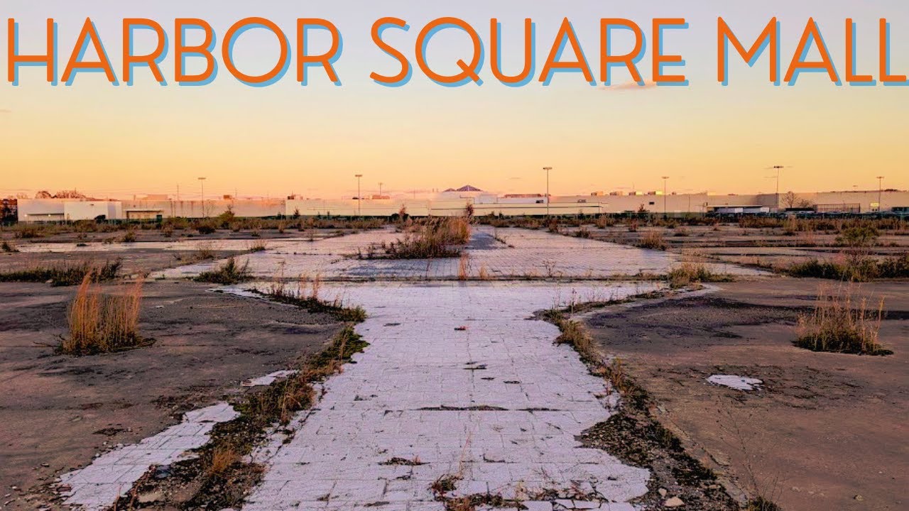 Exploring What's Left of the Harbor Square Mall (Shore Mall) - De-malled and Demolished!