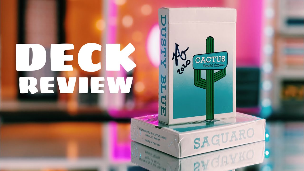 Getting SPOILED with PLAYING CARDS! Cactus Desert Casino Deck Review