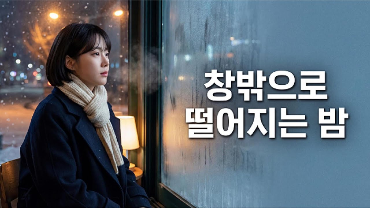창밖으로 떨어지는 밤