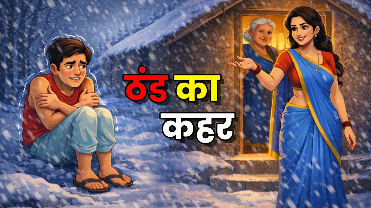 Thand ka kahar | Winter story | Moral stories I Hindi Cartoon I Hindi Stories I Hindi Moral Stories